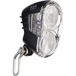 ANWB Axa Koplamp Echo 15 Led Naafdynamo Zwart Zwart aanbieding
