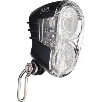 ANWB Axa Koplamp Echo 15 Led Naafdynamo Zwart Zwart aanbieding