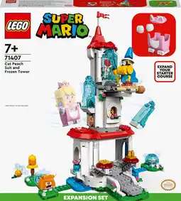 Bol.com LEGO Super Mario Uitbreidingsset: Kat-Peach-uitrusting en IJstoren - 71407 aanbieding