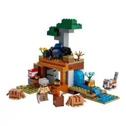 MediaMarkt Lego Minecraft 21269 De Gordeldieren Bij De Mijn Bouwstenen aanbieding