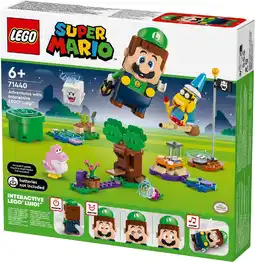 MediaMarkt Lego Super Mario 71440 Avonturen Met Interactieve Luigi Bouwstenen aanbieding