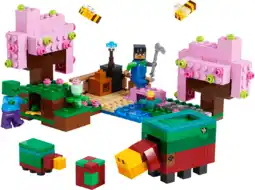 MediaMarkt Lego Minecraft 21260 De Kersenbloesemtuin Bouwstenen aanbieding