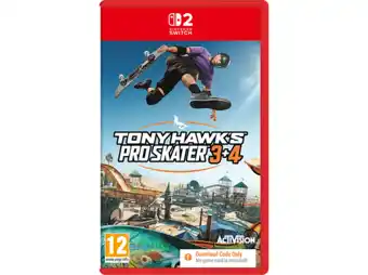 MediaMarkt Tony Hawks Pro Skater 3+4 - Nintendo Switch 2 aanbieding