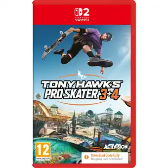 MediaMarkt Tony Hawks Pro Skater 3+4 - Nintendo Switch 2 aanbieding