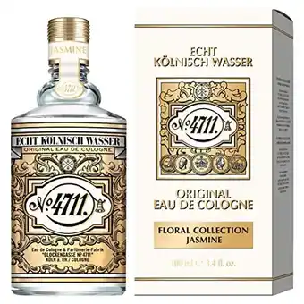 Bol.com 4711 Floral Collection Jasmine - 100 ml - eau de cologne spray - unisexparfum aanbieding