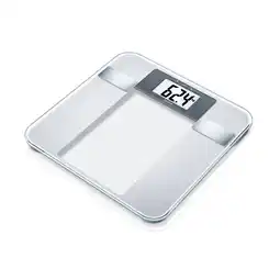 Bol.com Beurer BG 13 Personenweegschaal - Lichaamsanalyse - BMI - Digitaal - XL Display - Glas aanbieding
