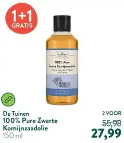 Holland & Barrett 100% Pure Zwarte Komijnzaadolie aanbieding