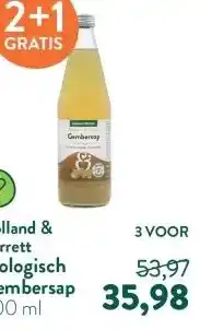 Holland & Barrett Biologisch Gembersap aanbieding