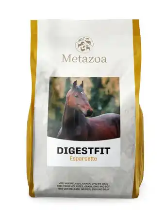 Welkoop Metazoa Digestfit Esparcette - Specialiteit - Paardenvoer - 15kg - Zak aanbieding