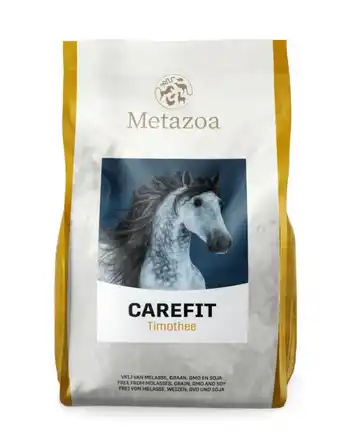 Welkoop Metazoa Carefit Timothee - Specialiteit - Paardenvoer - 15kg - Zak aanbieding