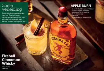 Sligro Fireball Cinnamon Whisky aanbieding