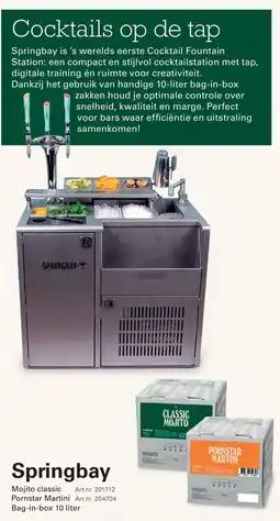 Sligro Springbay aanbieding