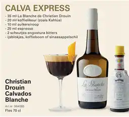 Sligro Christian Drouin Calvados Blanche aanbieding