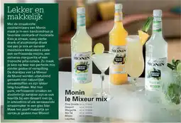 Sligro Monin le Mixeur mix aanbieding