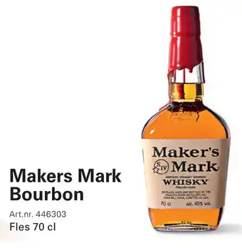 Sligro Makers Mark Bourbon aanbieding
