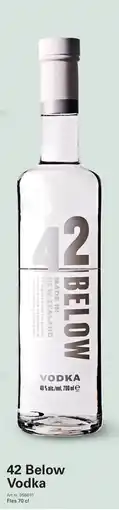 Sligro 42 Below Vodka aanbieding