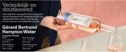 Sligro Gérard Bertrand Hampton Water aanbieding