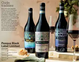 Sligro Pasqua Black Label Limited aanbieding
