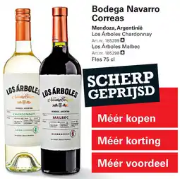 Sligro Bodega Navarro Correas aanbieding