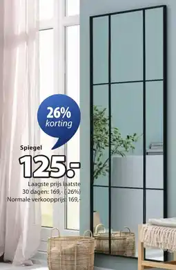 Jysk Studstrup spiegel aanbieding