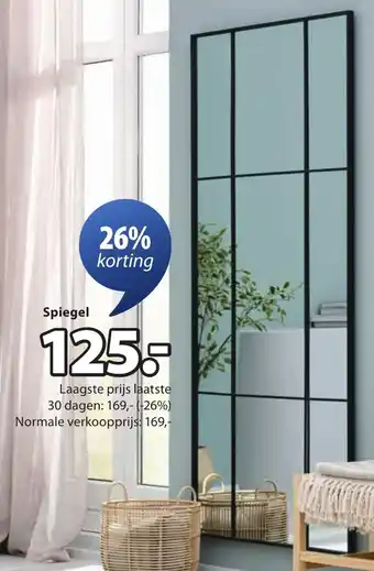 Jysk Studstrup spiegel aanbieding