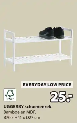 Jysk Uggerby schoenenrek aanbieding