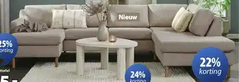 Jysk Hellerup hoekbank aanbieding