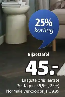 Jysk Lydum bijzettafel aanbieding