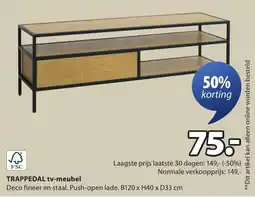 Jysk Trappedal tv-meubel aanbieding