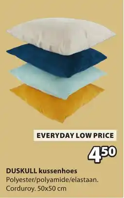 Jysk Duskull kussenhoes aanbieding