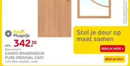 Praxis CANDO BINNENDEUR PURE ORIGINAL CA01 Licht Eiken afgelakt. aanbieding