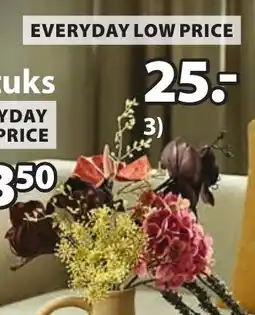 Jysk Godfred kunstboeket aanbieding