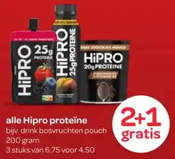 Spar Hipro proteïne aanbieding
