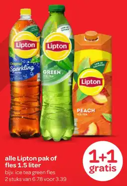 Spar Lipton aanbieding