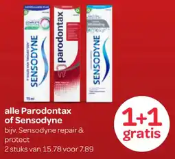 Spar Parodontax of Sensodyne aanbieding
