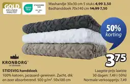 Jysk Stidsvig handdoek aanbieding