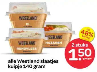 Spar Westland slaatjes aanbieding