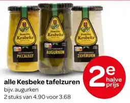 Spar Kesbeke tafelzuren aanbieding