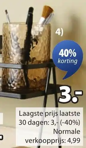 Jysk Genevad tandenborstelhouder aanbieding
