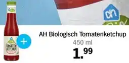 Albert Heijn AH Biologisch Tomatenketchup aanbieding