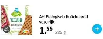Albert Heijn AH Biologisch Knäckebröd vezelrijk aanbieding