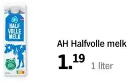 Albert Heijn AH Halfvolle melk aanbieding
