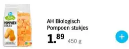Albert Heijn AH Biologisch Pompoen stukjes aanbieding