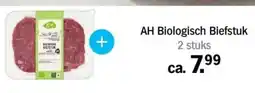 Albert Heijn AH Biologisch Biefstuk aanbieding