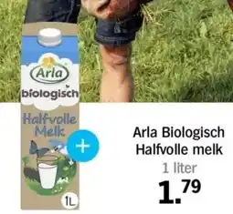 Albert Heijn Arla Biologisch Halfvolle melk aanbieding