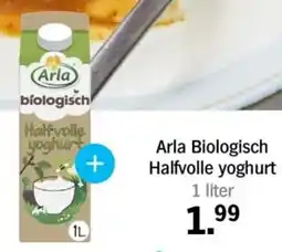 Albert Heijn Arla Biologisch Halfvolle yoghurt aanbieding