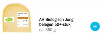 Albert Heijn AH Biologisch Jong belegen 50+-stuk aanbieding