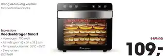 HANOS Espressions Voedseldroger Smart aanbieding