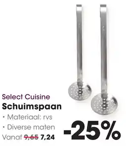 HANOS Select Cuisine Schuimspaan aanbieding