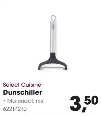 HANOS Select Cuisine Dunschiller aanbieding